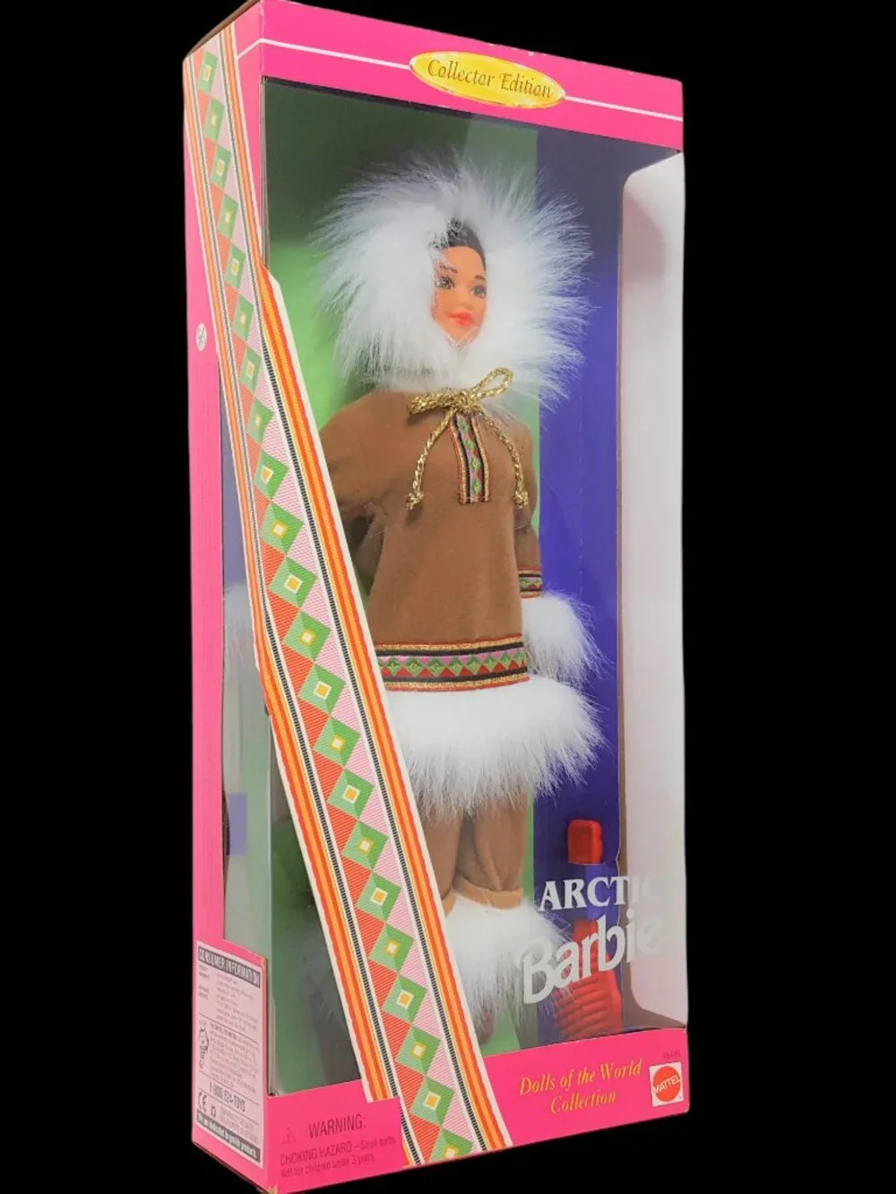 Arctic Barbie Doll Vintage 1996 Mattel Collector Dolls of the World 16495 Parka